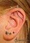 9944 ear project_double industrial piercing(helix-helix_helix-rook)_piercing ucha
