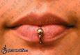 9988 center lip piercing_piercing rtu