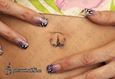 9940 double belly button(navel) piercing_piercing pupíku