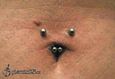 9996 double belly button(navel) piercing_piercing pupíku