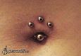 9998 triple belly button(navel) piercing_piercing pupíku