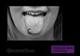 (30) tongue rim piercing